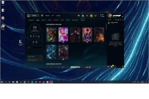 conta 83 campeões 58 skins md10 não feita - League of Legends LOL