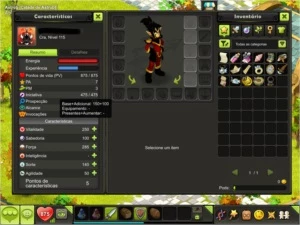 CONTA DOFUS TOUCH IOP 198, SRAM 188, SACRIER 134, CRA 115