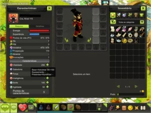CONTA DOFUS TOUCH IOP 198, SRAM 188, SACRIER 134, CRA 115