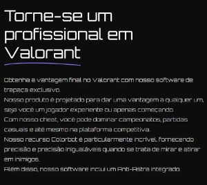 Valorant - Aimbot, Triggerbot, RCS - Mensal