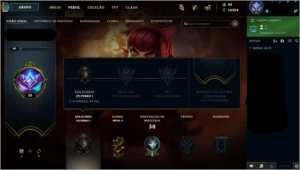 VENDO CONTA DE LOL UNRANKED NA MD10 COM SKINS NUNCA TEVE ELO - League of Legends