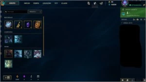 VENDO CONTA DE LOL UNRANKED NA MD10 COM SKINS NUNCA TEVE ELO - League of Legends