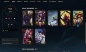 Conta lol mestre upada na mão - League of Legends