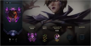 Conta lol mestre upada na mão - League of Legends