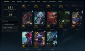 Conta lol mestre upada na mão - League of Legends