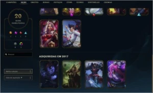Conta lol mestre upada na mão - League of Legends