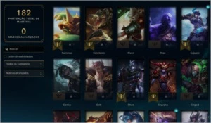 Vendo Conta do League of Legends Unranked com 48 skins LOL