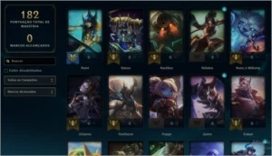 Vendo Conta do League of Legends Unranked com 48 skins LOL