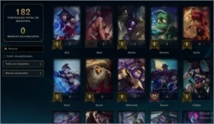 Vendo Conta do League of Legends Unranked com 48 skins LOL
