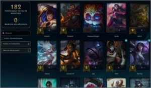 Vendo Conta do League of Legends Unranked com 48 skins LOL