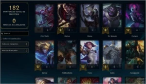 Vendo Conta do League of Legends Unranked com 48 skins LOL