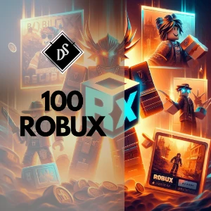 🚀 Pacote de 100 Robux - Roblox