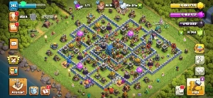 Cv 12 100% Full Com 6 Construtores - Clash of Clans
