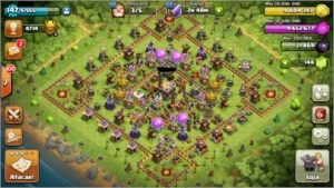 CONTA CLASH OF CLANS CV 11 TOTALMENTE MAXIMIZADA