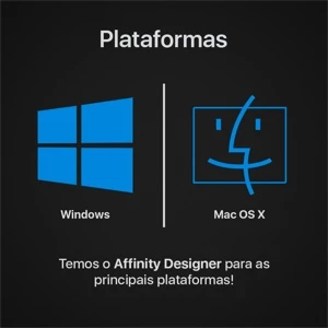 Serif Affinity Designer Licença Permanente Windows Mac - Softwares e Licenças