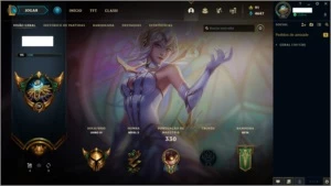 Conta raríssima, antes do Server br - League of Legends LOL