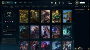 Conta raríssima, antes do Server br - League of Legends LOL