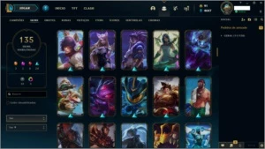 Conta raríssima, antes do Server br - League of Legends LOL