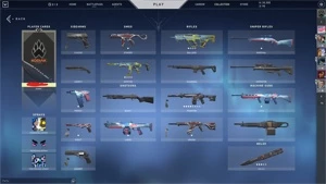 Conta de valorant ( 20k VP) + Rank Gold + Skins + Passe, etc