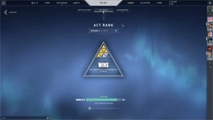 Conta de valorant ( 20k VP) + Rank Gold + Skins + Passe, etc