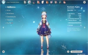 COMBO Conta Ganyu, Ayaka, Diluc, Qiqi c1 + Keqing C1, Xiao - Genshin Impact