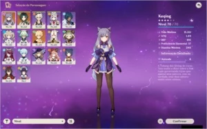 COMBO Conta Ganyu, Ayaka, Diluc, Qiqi c1 + Keqing C1, Xiao - Genshin Impact