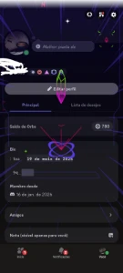 Conta de discord 73 dias de uso + Nitro