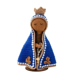 Nossa Senhora Aparecida Edição Especial em Amigurumi - Artesanato e Personalizados