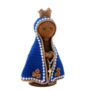 Nossa Senhora Aparecida Edição Especial em Amigurumi - Artesanato e Personalizados