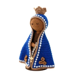 Nossa Senhora Aparecida Edição Especial em Amigurumi - Artesanato e Personalizados