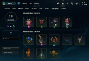 CONTA DE LOL BARATA COM MUITAS SKINS PARA VENDA RAPIDA - League of Legends