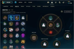 CONTA DE LOL BARATA COM MUITAS SKINS PARA VENDA RAPIDA - League of Legends