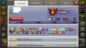 Conta Clash of Clans CV11 - 10.199 gemas
