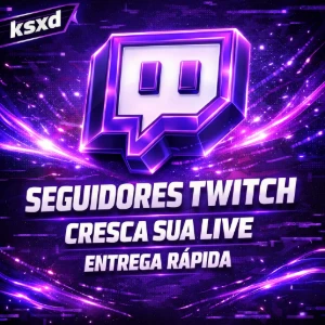 🟪 Seguidores E Views Twitch | Cresça A Sua Live 🎮