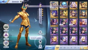 Saintseiya Awakening A-140 + 1510 Gemas Avançadas - Saint Seiya Awakening SSA