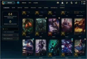 Conta LOL - Mestre, win rate alto de 84%, mmr alto - League of Legends
