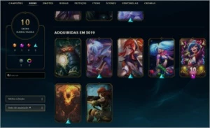 Conta LOL - Mestre, win rate alto de 84%, mmr alto - League of Legends