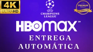 Hbo Max + Brinde + Champions 4K - ENTREGA AUTOMATICA