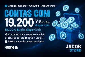 💎 Fortnite | Contas com 19.200 V-Bucks | Full Acesso + Prom