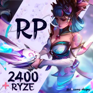 2400 RP + RYZE TRIUNFANTE - loja Blossom Community - League of Legends: Wild Rift LOL WR