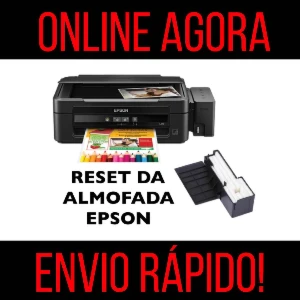 Reset de impressora Epson modelos L110 L210 L350 L355 L375 - Softwares e Licenças