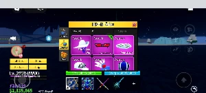 Conta De Blox Fruits Level Max Barata,Shark V4/3 Frutas Miti - Roblox