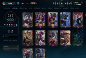 Conta LoL Ahri 60k + Valorant - League of Legends