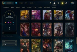 Conta Prata 2 com 3 Miticas e Twitch Medieval - League of Legends LOL