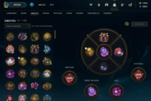 Conta League Of Legends - Season 4 - 114+ skins LOL