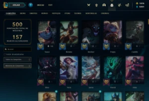 Conta League Of Legends - Season 4 - 114+ skins LOL