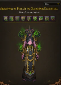 Conta Com Transmogs Pvp Legion E Tabards - Blizzard