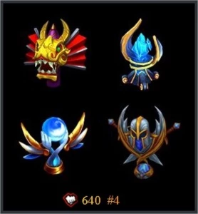 CONTA DIAMANTE 5 CRIADA NA SEASON 2 - League of Legends LOL