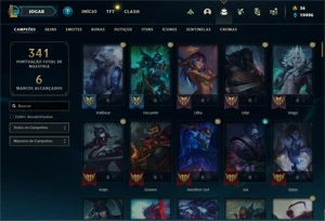 Conta Main jg LV 255/115 Skins - League of Legends LOL
