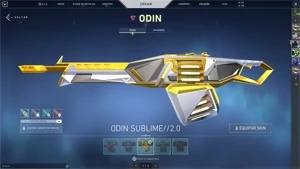 Conta de valorant com muitas skins